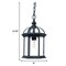 Homeroots 13.75 x 8 x 8 in. Dover 1-Light Matte Black Hanging Light 398008 - alternate 4